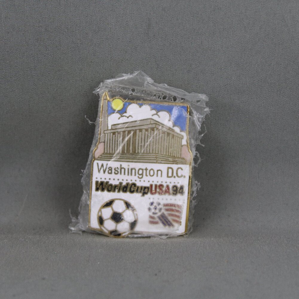 World Cup 1994 Pin-Match Location Pin Washington DC Lincoln Memorial-Peter David